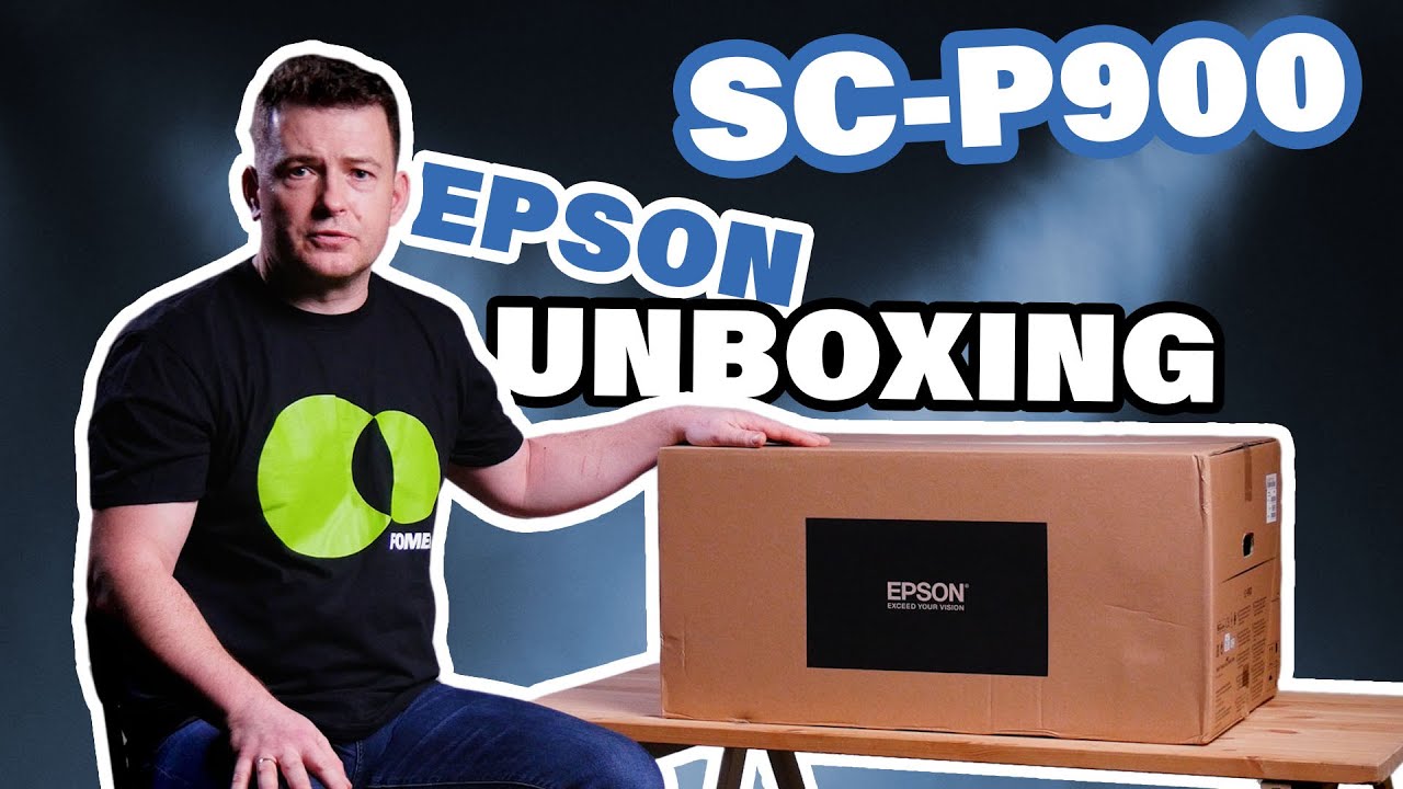 Drukarka Epson SureColor SC-P900: Unboxing