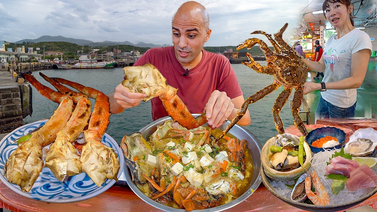 BEST Seafood in Taiwan 🇹🇼 HUGE Lobster + TAIPEI Luxury Seafood + EXOTIC Fish Market in Taiwan