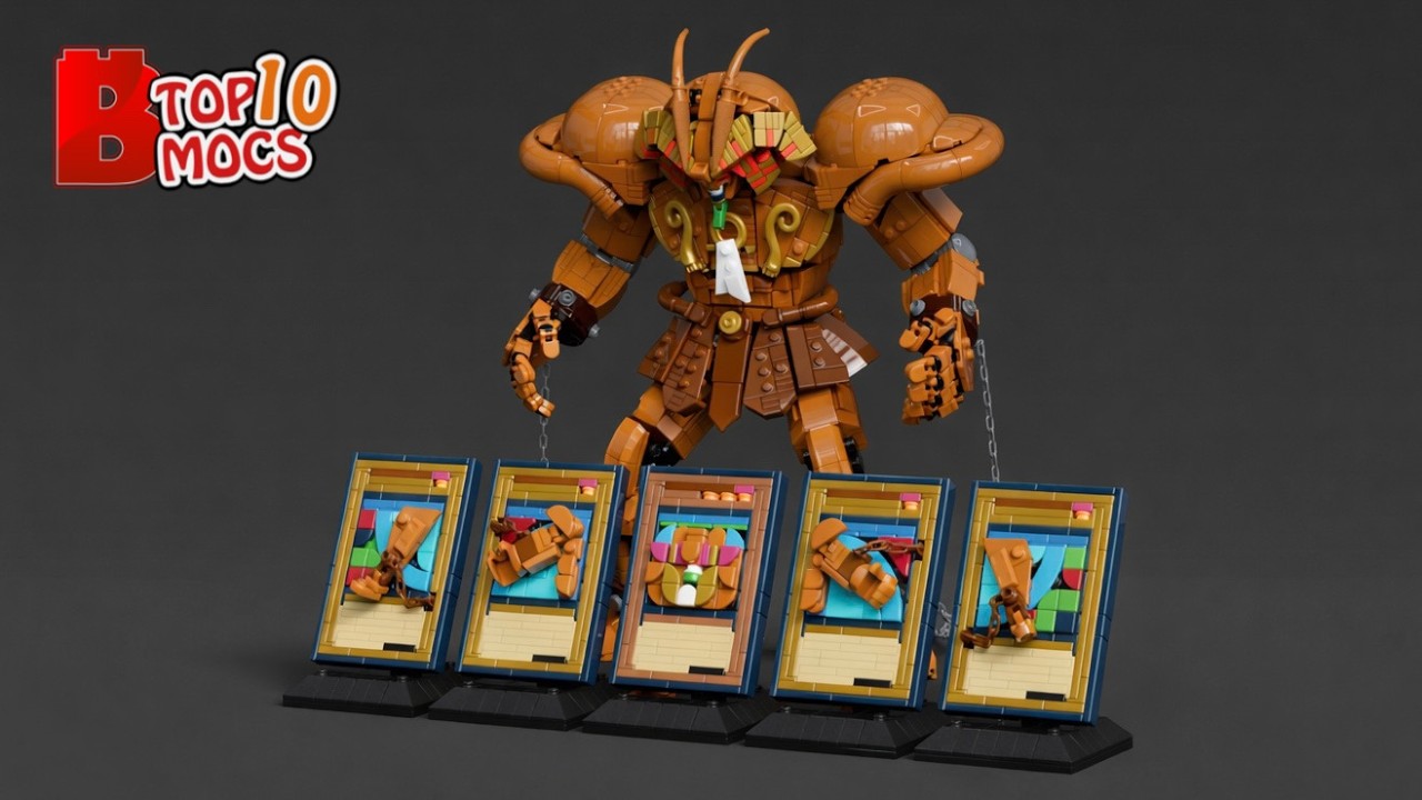 Brick-bending on ANOTHER LEVEL! | TOP 10 MOCs of the Week