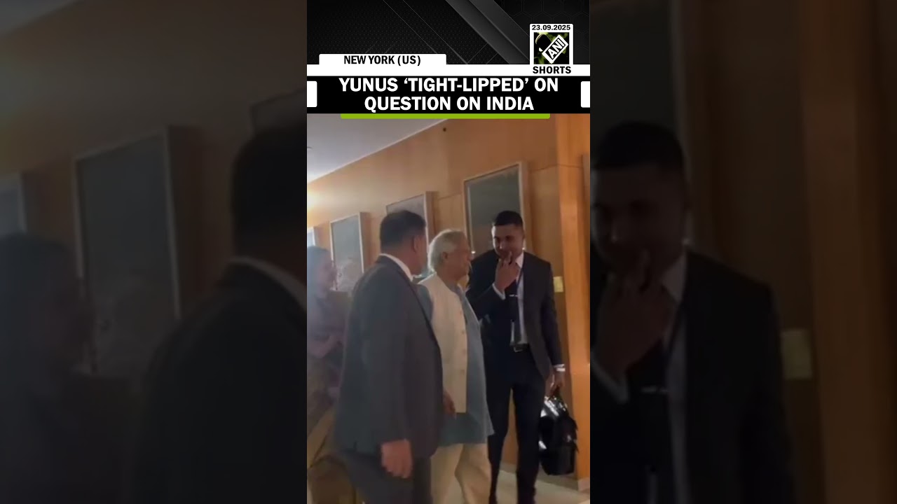 WATCH: Bangladesh&rsquo;s Interim Prime Minister Md Yunus avoids question on India