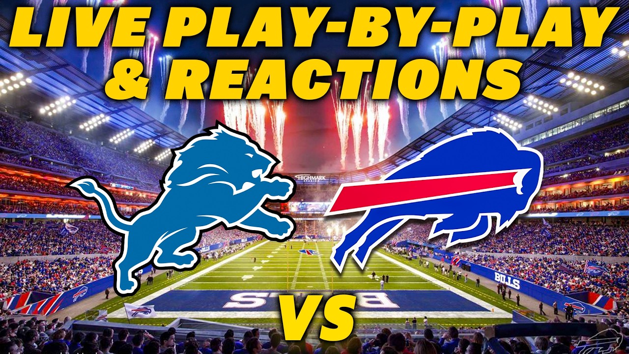 Detroit Lions vs Buffalo Bills | Live Play-By-Play & Reactions