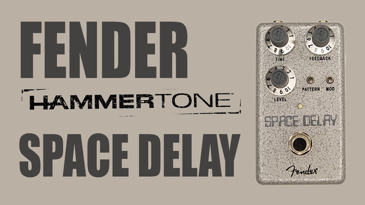 Fender - Hammertone Space Delay - Demo (Budget Tape Delay!)