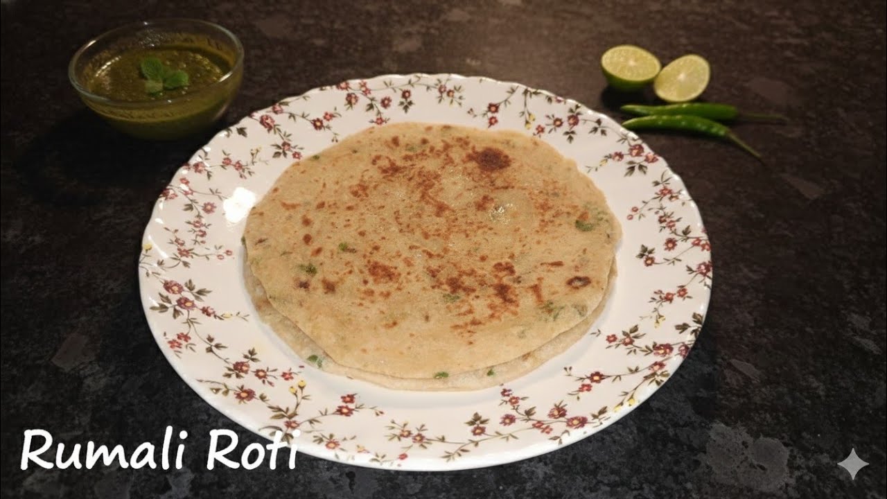 Rumali roti| रुमाली रोटी| soft and easy Rumali roti