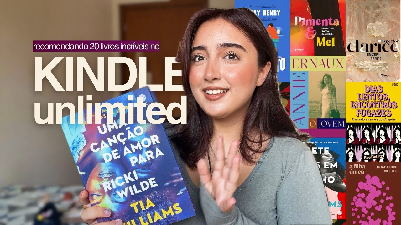 20 livros pra ler agora no kindle unlimited