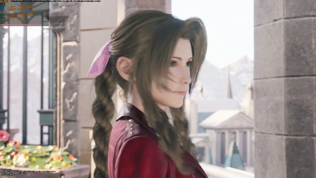 FINAL FANTASY VII REBIRTH  1st Town Ultra 4K DLAA