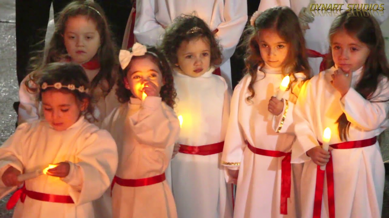 Festival of Lights, Santa Lucija, Kercem, Gozo - 9 Dec 2017