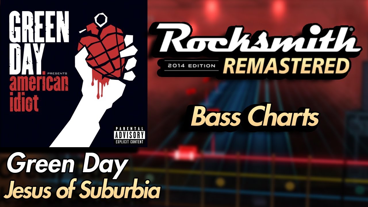 Green Day - Jesus Of Suburbia | Rocksmith® 2014 Edition | Bass Chart