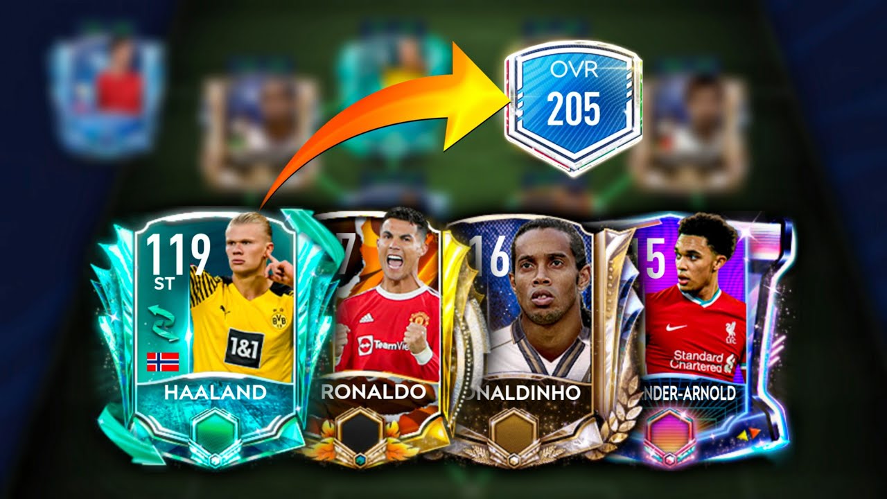 Team Upgrade! We Have Ultimate Ronaldo, Ronaldinho, Haaland!! | FIFA Mobile 21