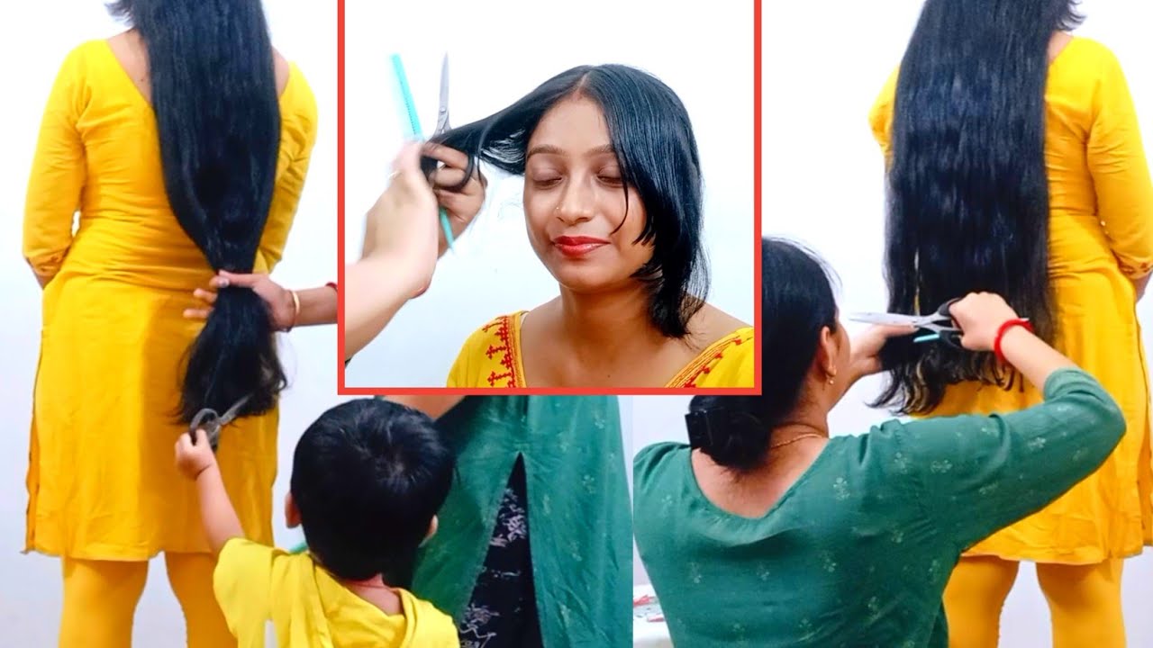 I Cut My Extra Long Hair💇& Cut My Bangs Too Short🫢Hair Cutting Vlog*Final Look Will Surprise You😱