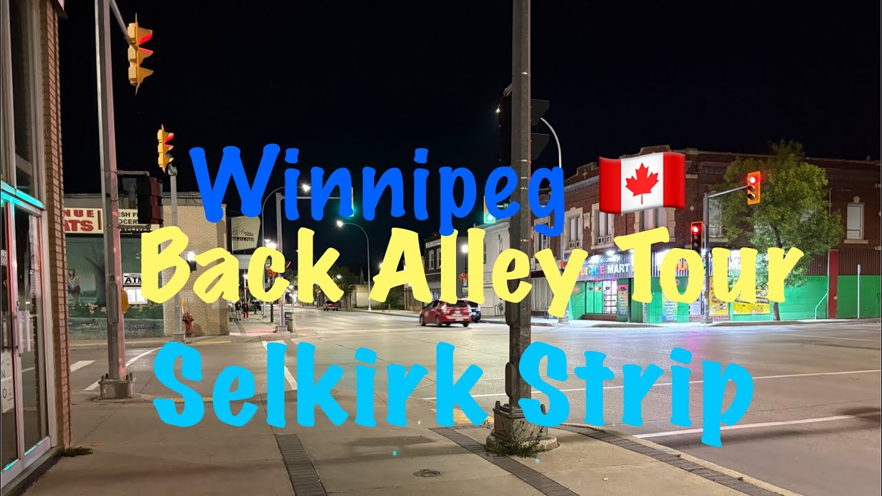 Winnipeg North End Selkirk ave  #canada #winnipeg #city #tour #street #trend #vlog #photography 