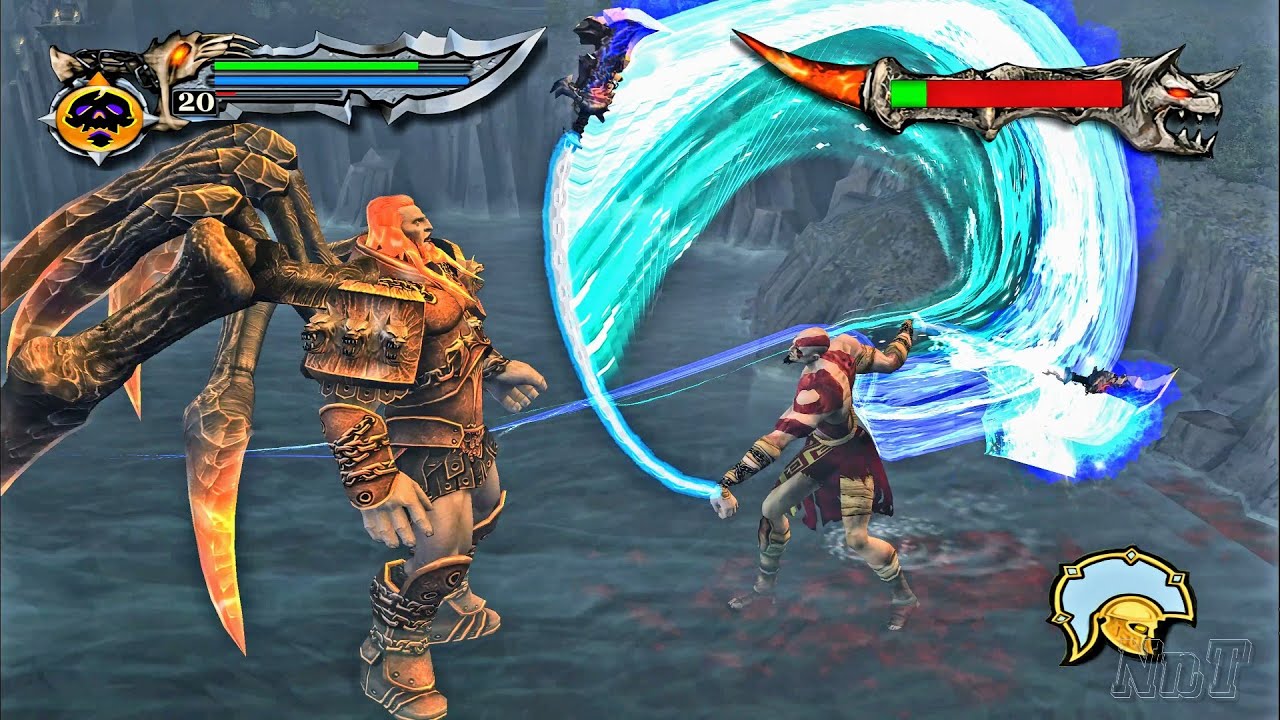 GOD OF WAR 1: Blades of Poseidon + 4K Textures Replacements Mod Edition (Часть 13 + Концовка)