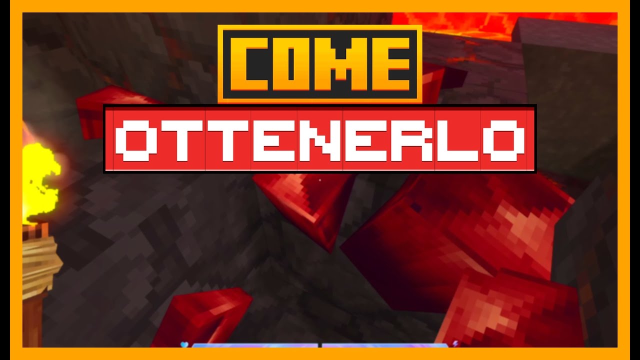 COME OTTENERE L'ADAMANTITE A HYTALE