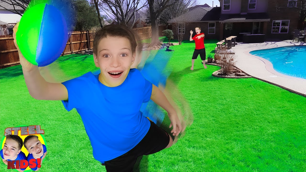 Faster Than The Flash?  Shawn's Super Speed Glitches Out Of Control! Steel Kids