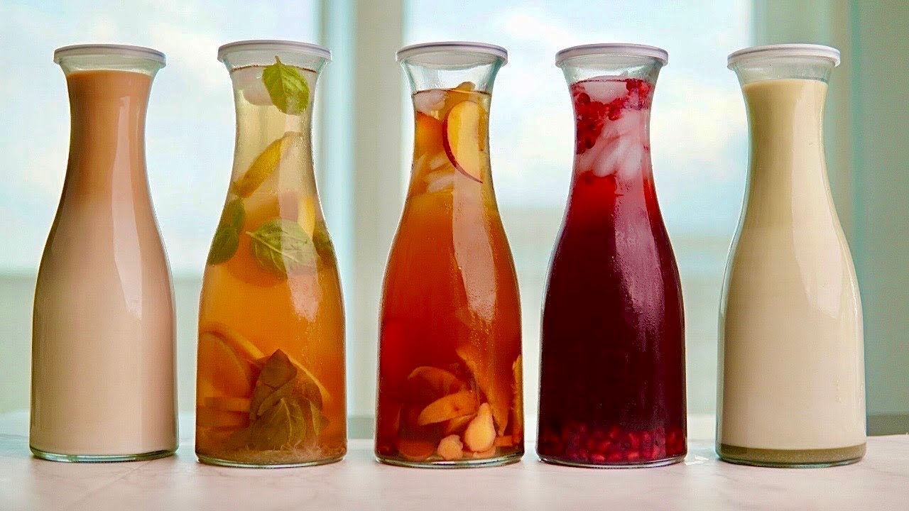 ٥ مشروبات باردة و إقتصادية بنكهات صيفية منعشة 😎Iced tea