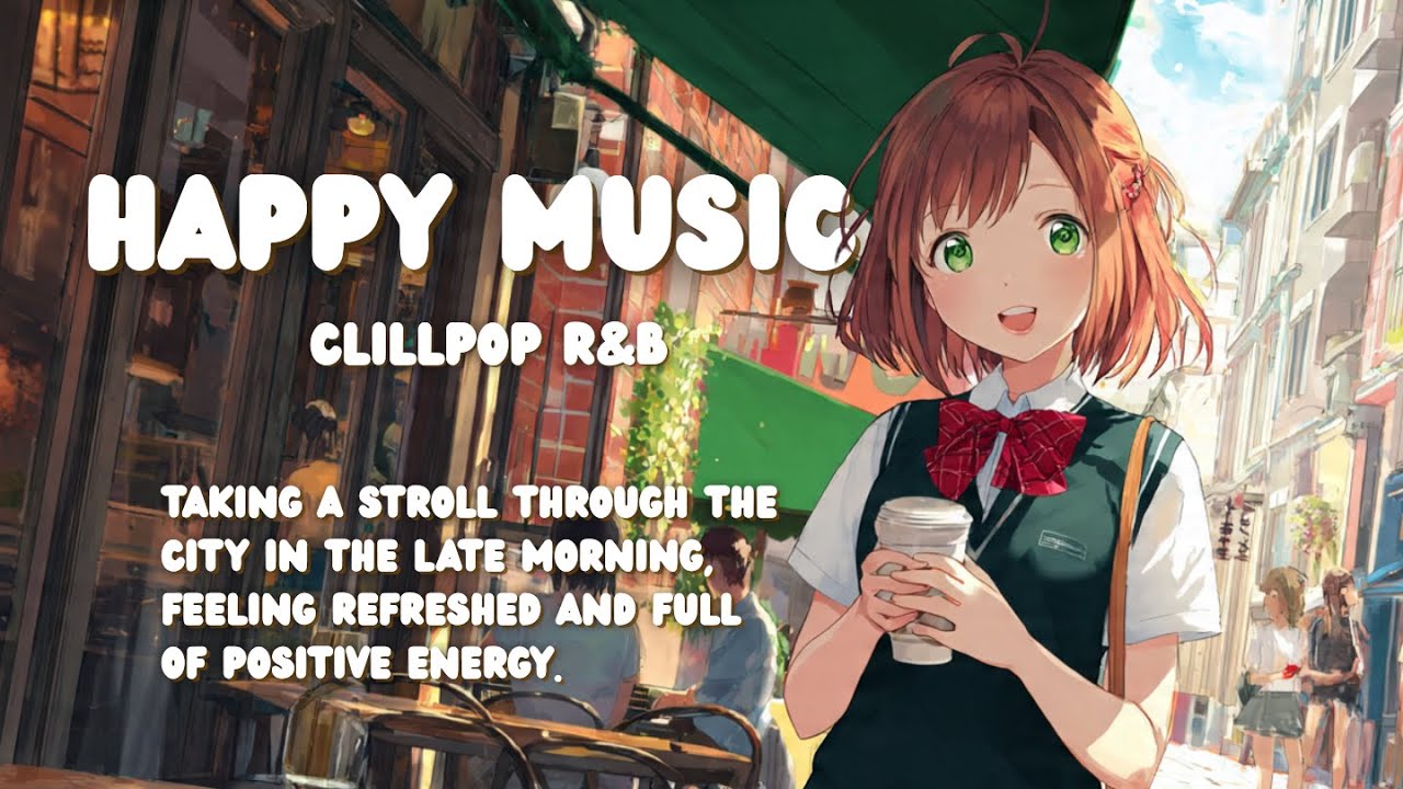 Chill Pop & R&B City Walk 🏙️ เดินเล่นในเมืองตอนสาย 🎧 รับพลังงานดีๆ & Bright Vibe