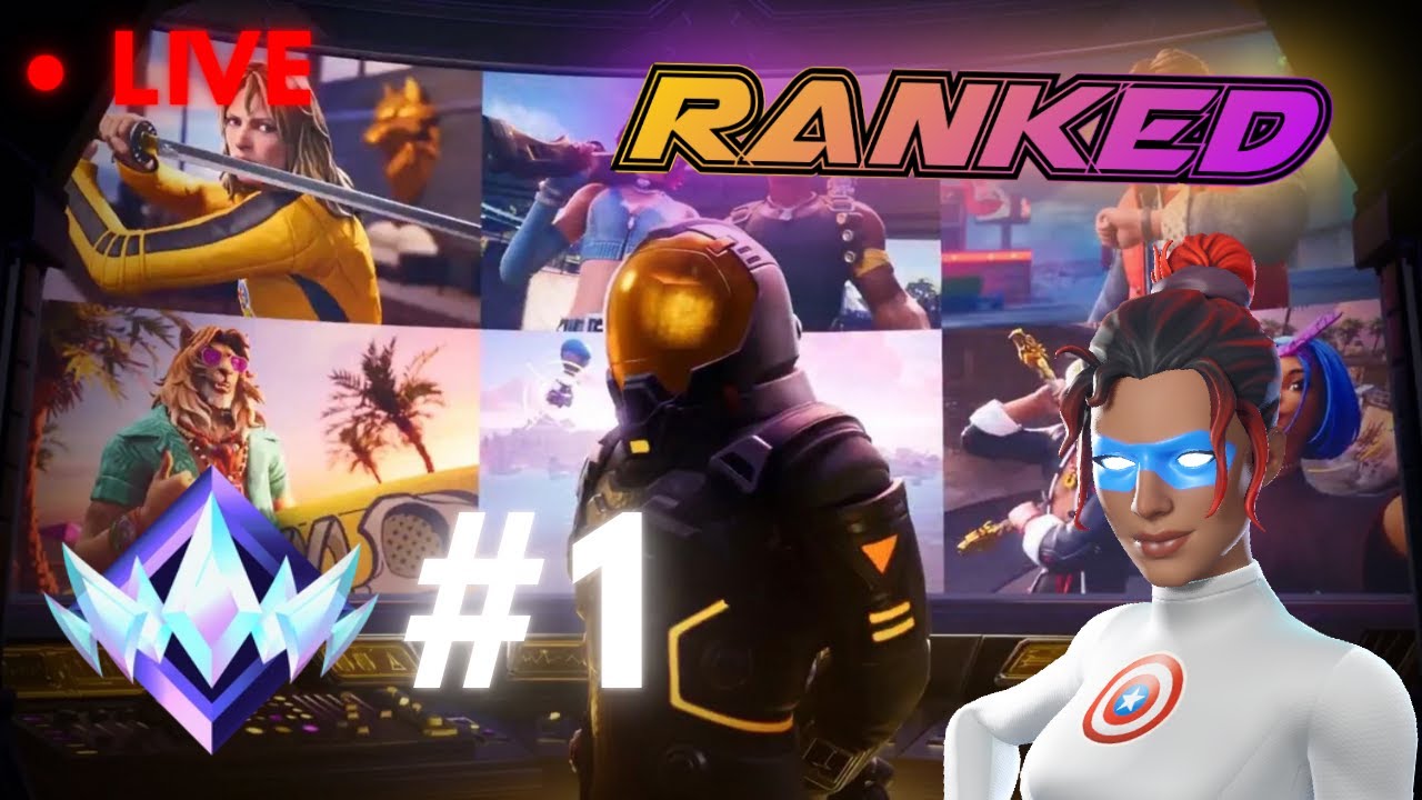 🔥High Elimination Zero Build Ranked | LIVE | Family Friendly | !discord🔥