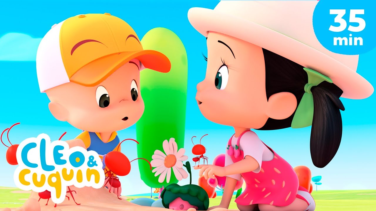 Kleo i Kukin 🌺 Kwiecień 🌹 Najlepsze kreskówki dla dzieci 🎬 Cleo & Cuquin