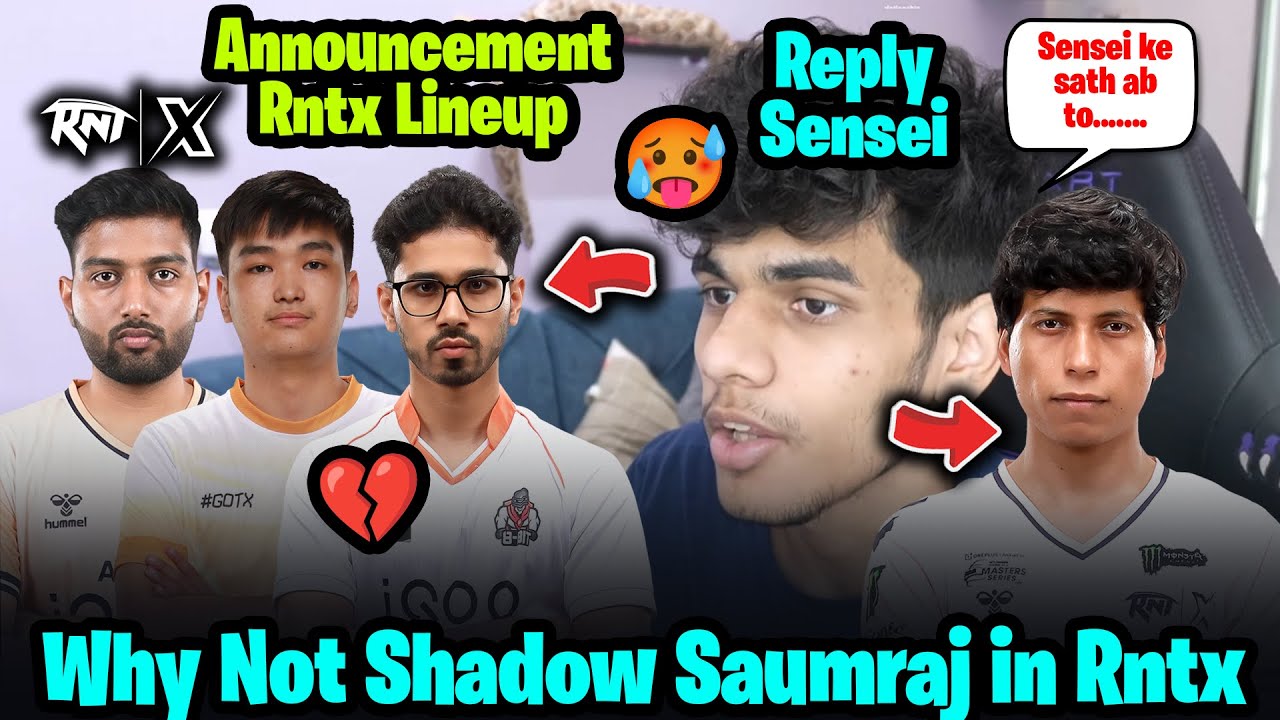 Fierce Reveal RNTX New Lineup Announcement🥵 Reply Saumraj Shadow & Sensei😦