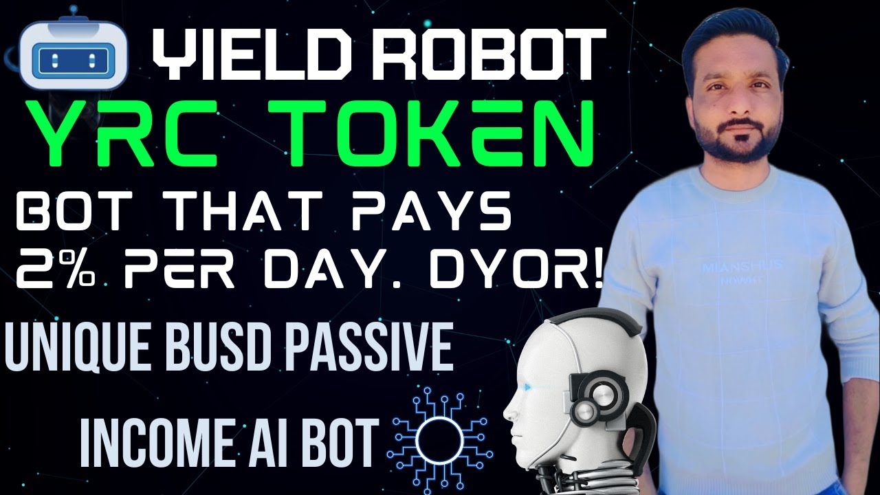 YieldRobot New BUSD Dapp | 2% DAILY | Low DEV Fee | YRC Token Airdrop for Members | FREE $12 BONUS