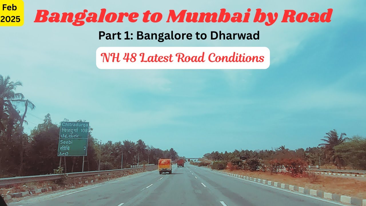 Bangalore to Mumbai by Road | Here's the Latest on NH 48 Road Conditions