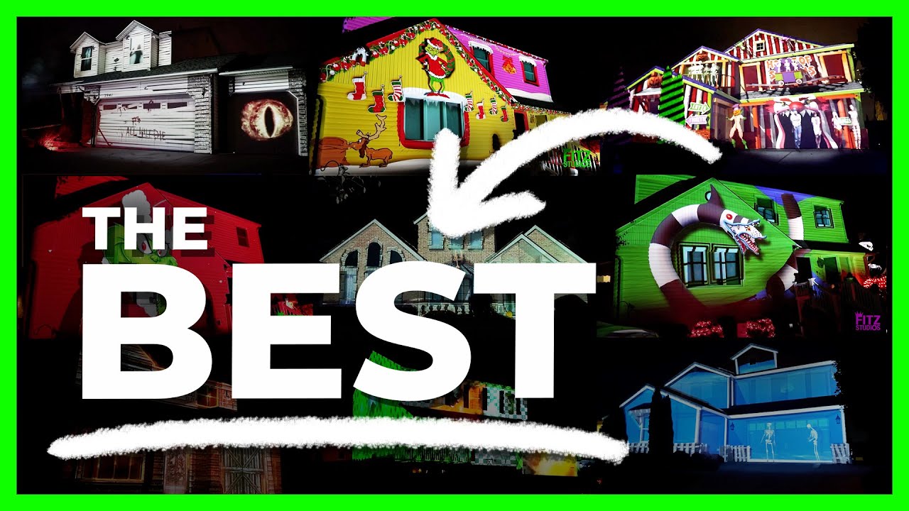 Holiday House Mapping 🔥💯 The BEST Projection Show Examples