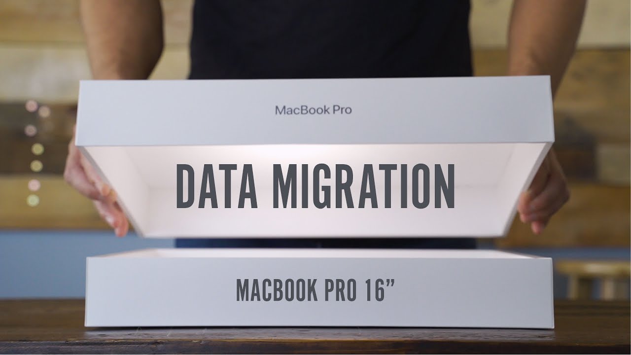 MacBook Pro Data Migration Vlog 4K