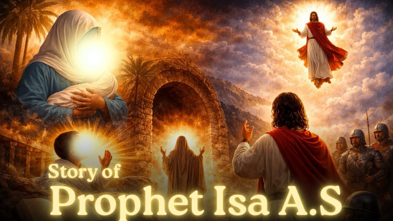 Story of Prophet Isa (AS) | From Birth to the Heaven | Miracles That Will Shock You!