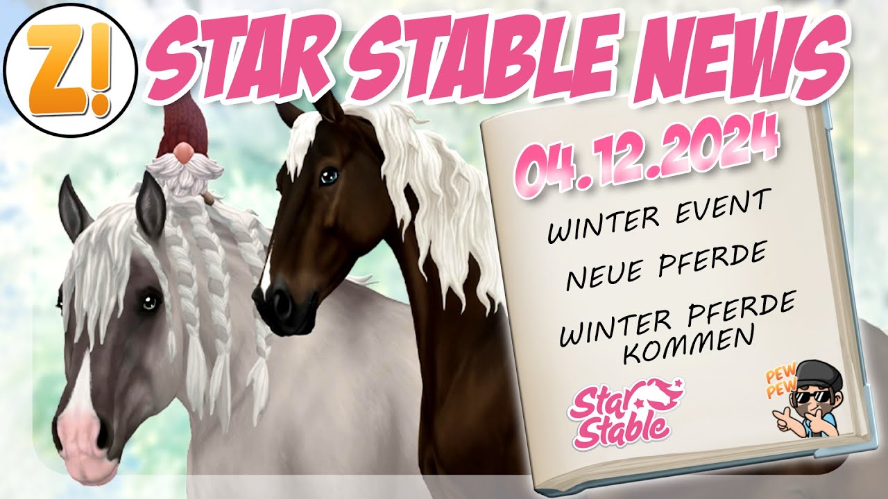 WINTER EVENT 2024/ WINTER PFERDE KOMMEN [SSO NEWS][04.12.2024]