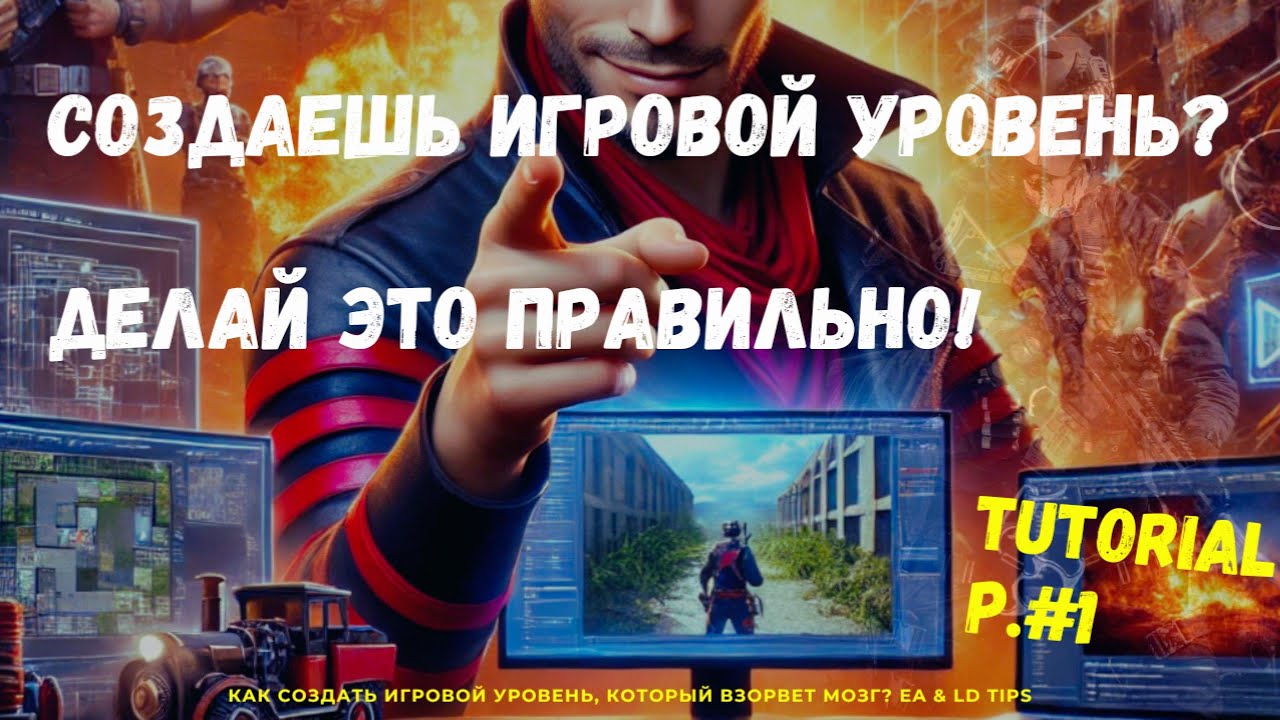 6 СЕКРЕТОВ успешного левел-дизайна: Модули и привязки в UE 5!