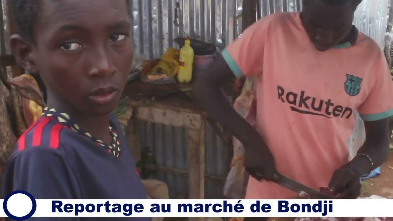 Marché de BONDJI dans le département de Bakel