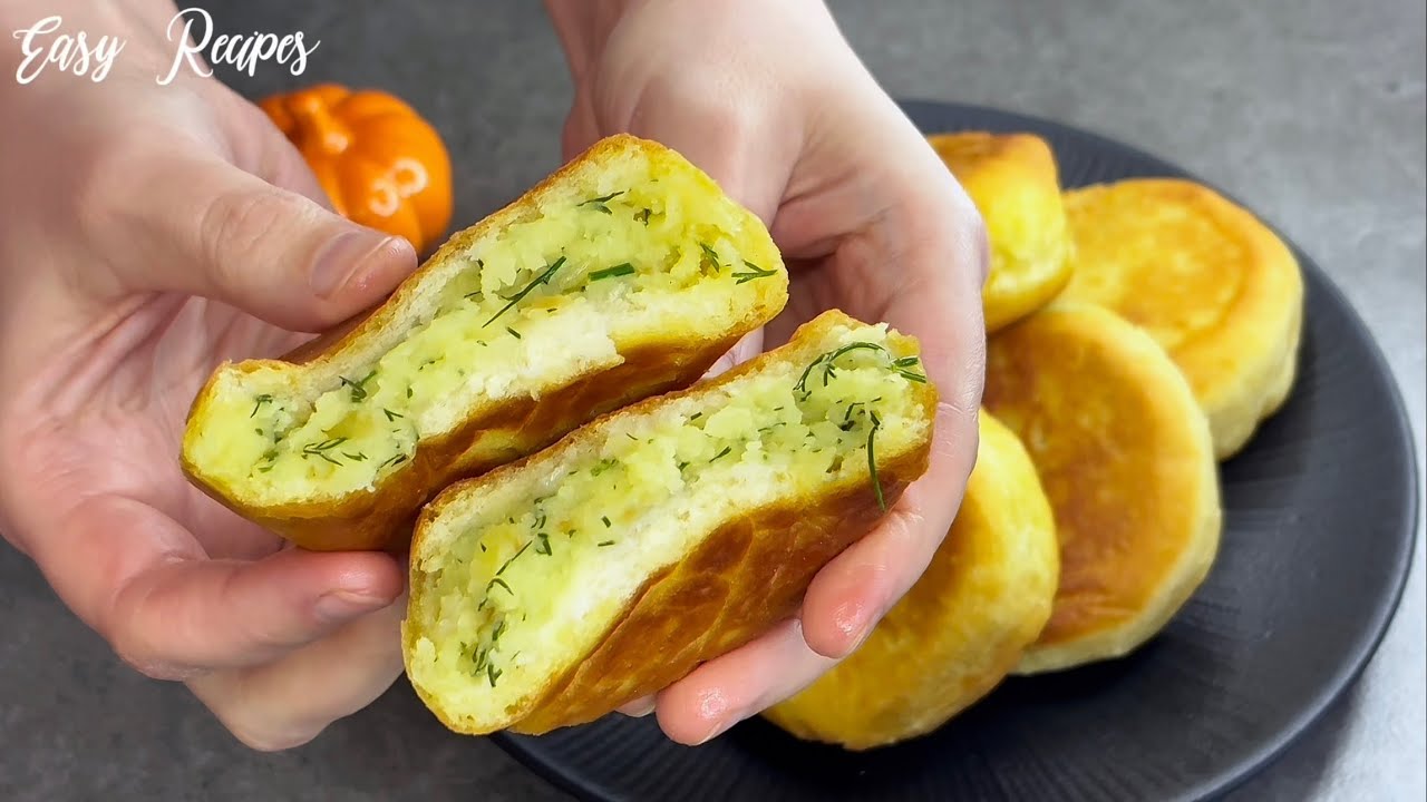 How to make Brazilian mini flatbreads with filling. Try this! Easy Recipes