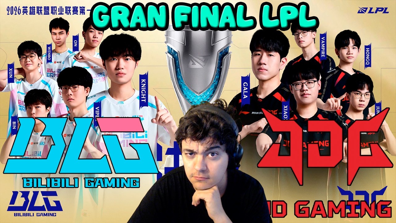 Bilibili Gaming vs JDG / Gran final LPL Winter 2026 / ¿Tabe lo vuelve a hacer?