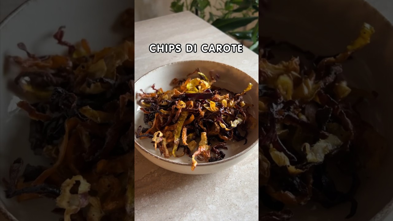 Chips di carote 🥕