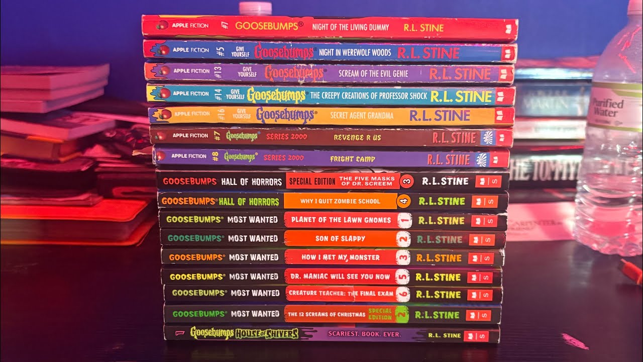 GIANT GOOSEBUMPS BOOK HAUL (16 New Books) 
