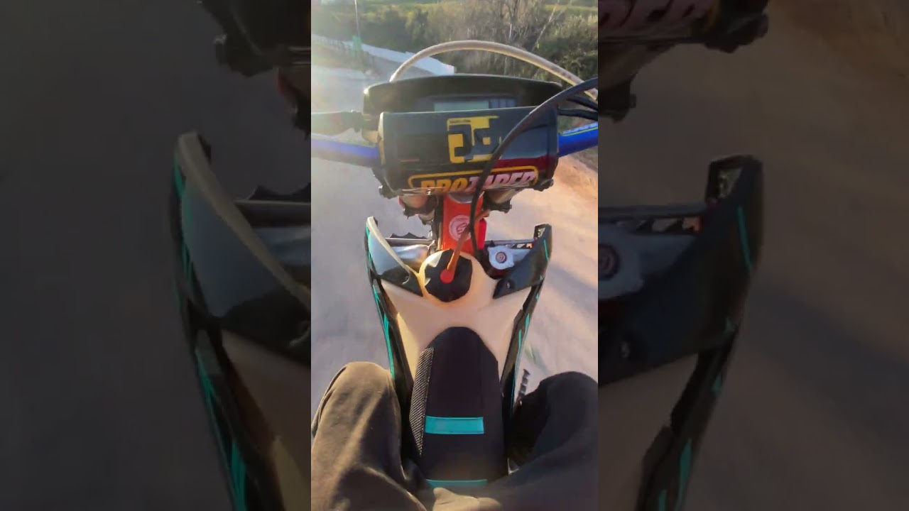Ktm exc paseo por el campo 