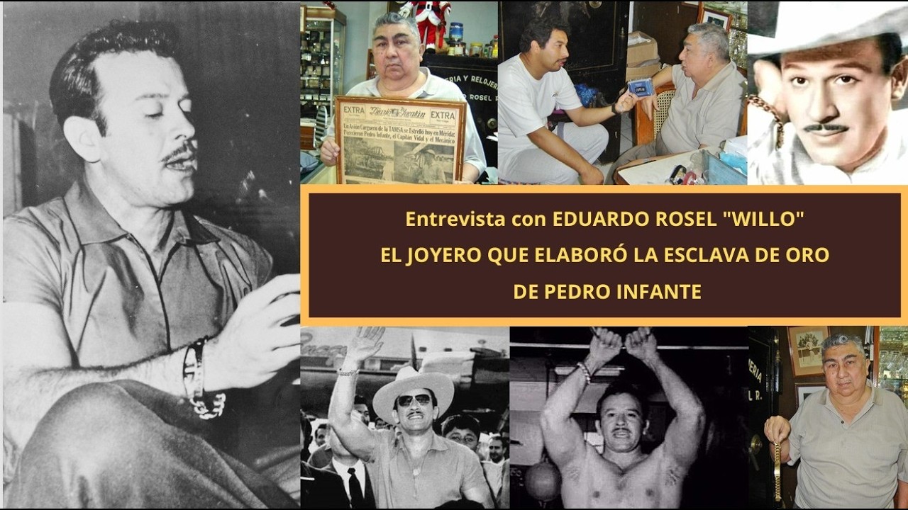 Los restos de Pedro Infante fueron identificado por la  esclava de oro que portaba en su brazo
