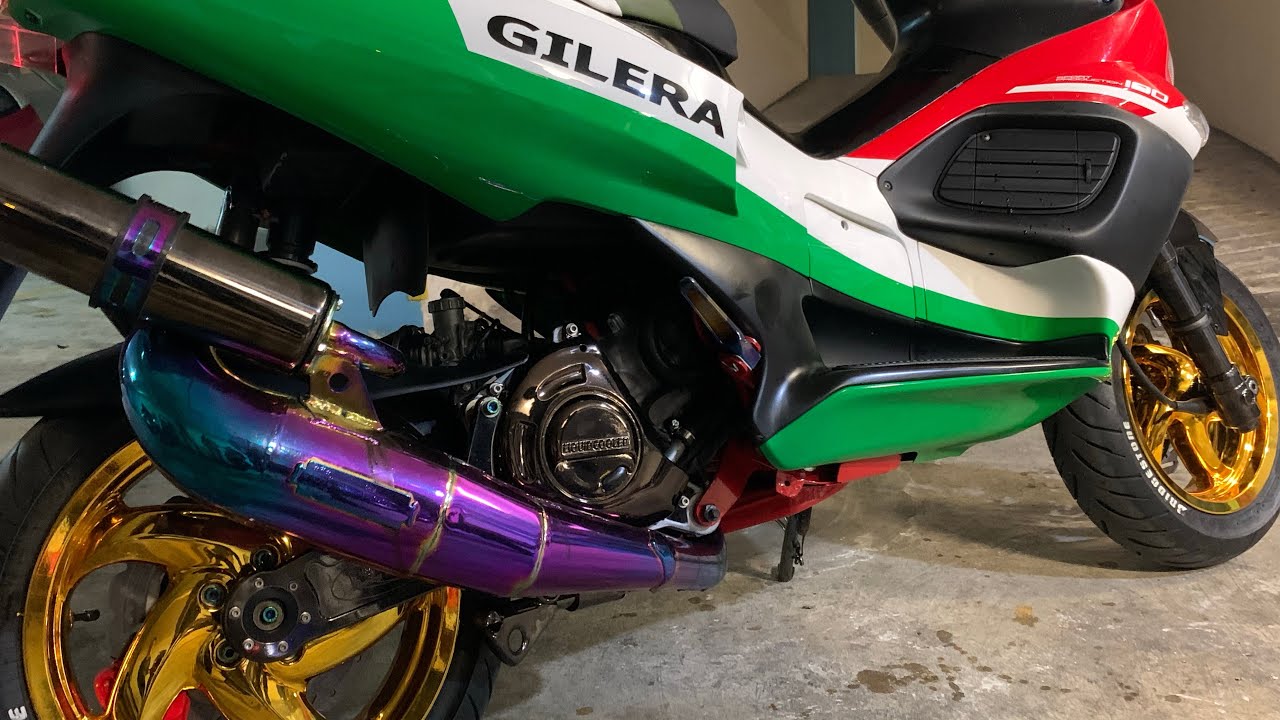 Gilera Runner SP180 jentera skuter kegilaan remaja