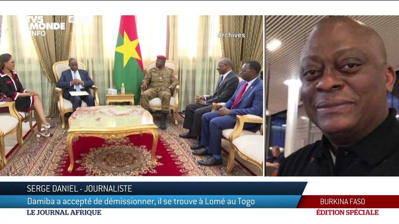 Burkina Faso : Damiba a accepté de démissionner