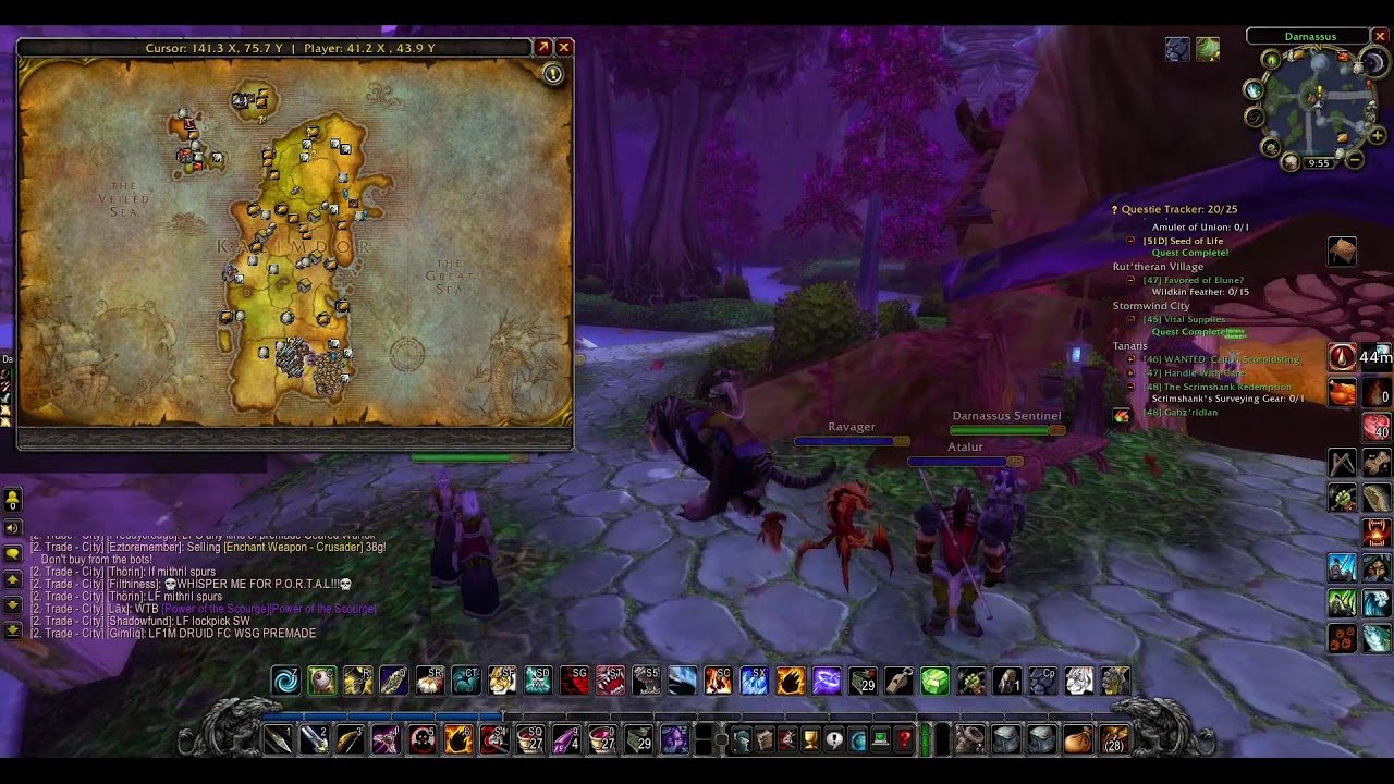 1st timer. (Day 16 Elf Hunter TBC) leather factory