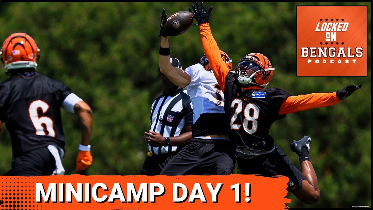 Bengals Mandatory Minicamp Day 1: Joe Burrow puts in EXTRA WORK as Josh Newton&rsquo;s INT turns heads