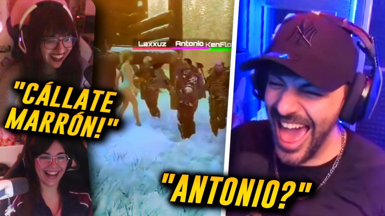 MORPHAINS LLAMA MARRÓN a KENFLOW y NEXXUZ LLORA de RISA por lo que hizo ANTONIO 😆