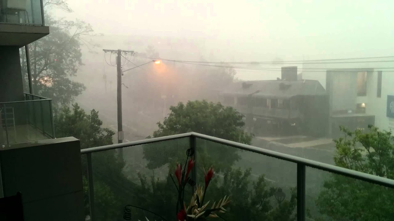 Brisbane mega hail storm 27/11/2014