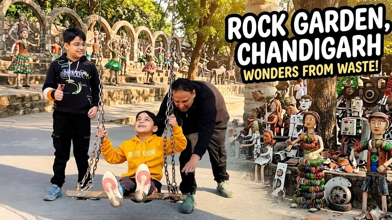 Chandigarh, Rock garden 