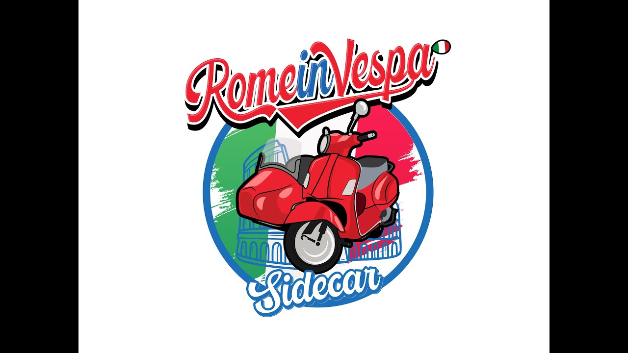 Rome in Vespa Sidecar 3