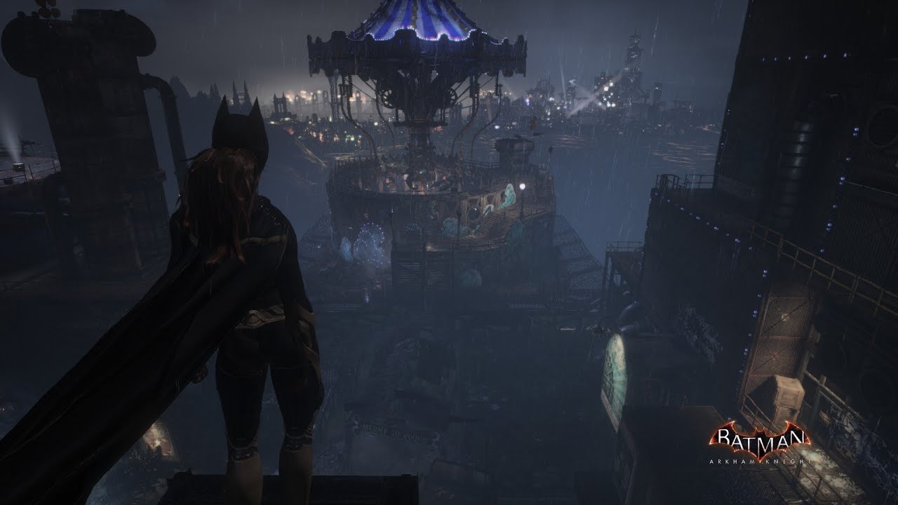 Batman Arkham Knight (PC)  -  Batgirl: A Matter of Family Brutal Combat & Free Roam Gameplay