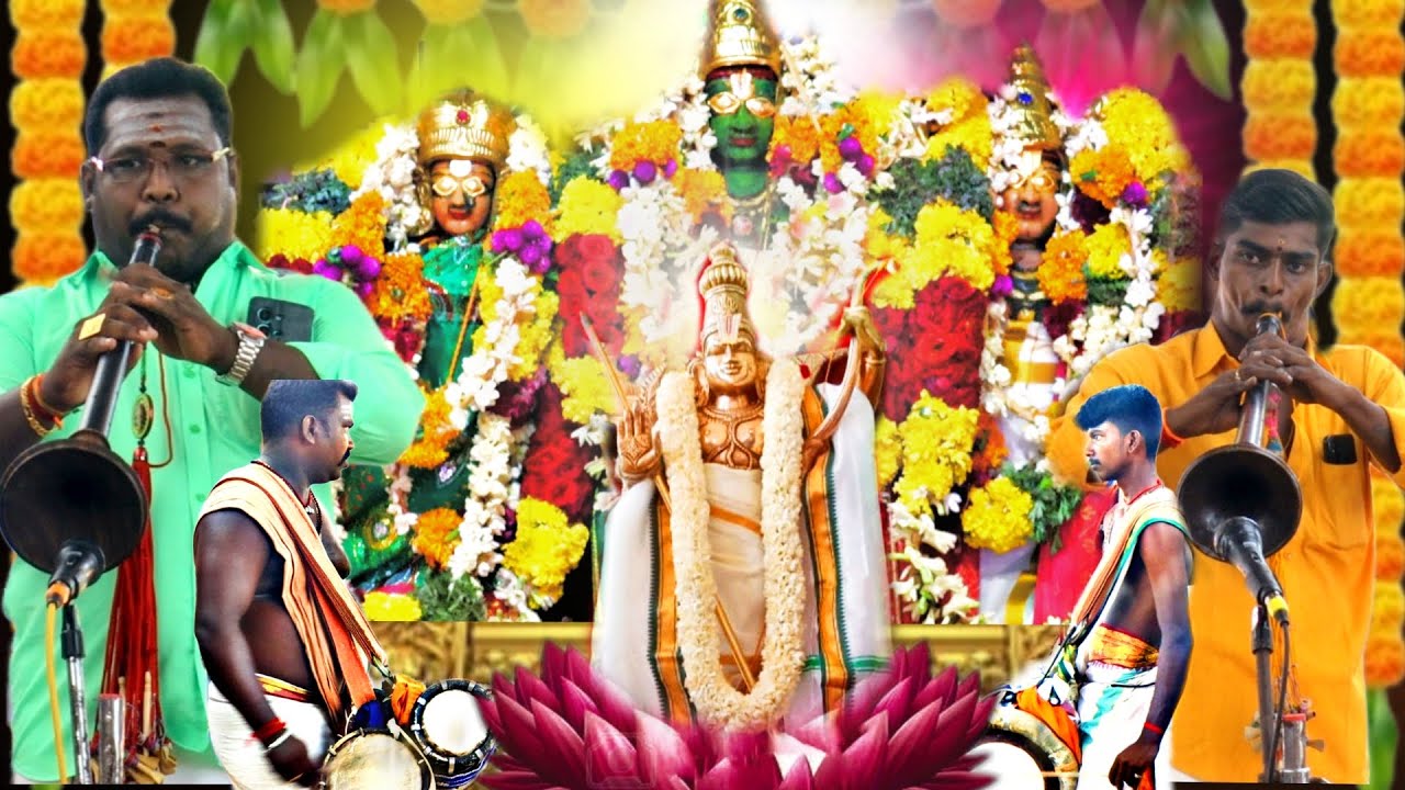 Naiyandi Melam-நையாண்டி மேளம்-Ramar Melam-ராமர் அழைப்பு மேளம்-Malaiyankulam Ramar - Mariselvam Melam