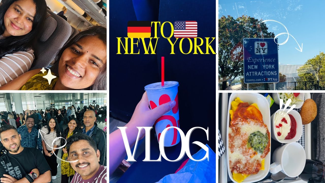 New York🇺🇸| Office Trip Vlog | MUC → JFK ✨