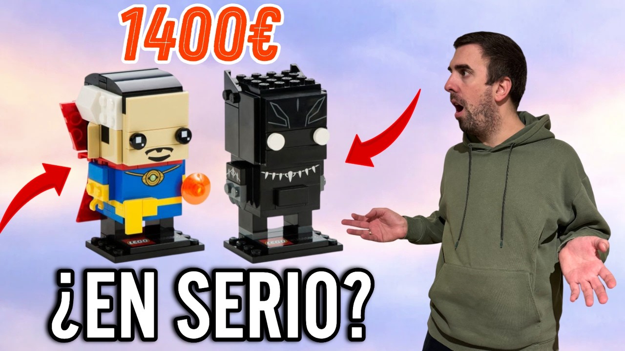 Los BrickHeadz MÁS CAROS del mundo... ¡más de 1000€!