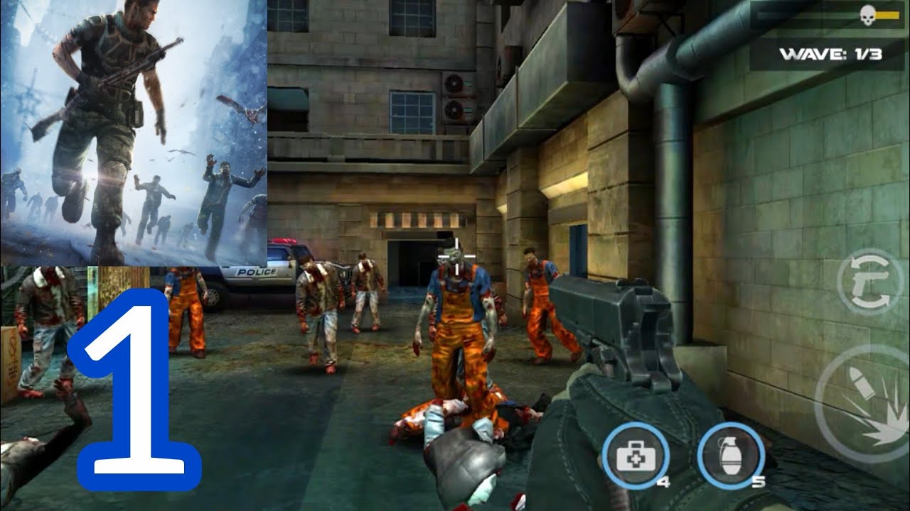 Dead Target Gameplay Walkthrough Part 1 Tutorial (Android, iOS)