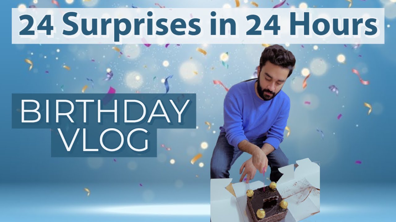 24 gifts for each hour | Birthday gifts ideas for every hour | Movie date | Akshay's Birthday Vlog
